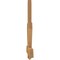 Ekena Millwork Kennewick Rough Sawn Timber Gable Bracket, Western Red Cedar, 48"W x 30"H x 2"D x 4"F, 15/12 Pitch GBW048X30X0204KEN00RWR - alternate 4